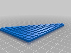 wing von lego Bau-Spielzeug kundengebundene 3d print model - Mito3D
