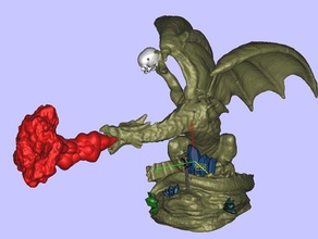 dragon scans & replicas scan 3d print model - Mito3D