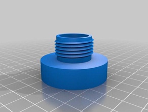 mi personalizados recipiente de agua tubo adaptador la manguera partes personalizado 3d print model - Mito3D