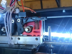 filament feed drive guide wanhao duplicator 4s 3d printer parts extruder 3d print model - Mito3D