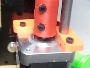 eixo z acoplador rodada eixos de ambas as extremidades 5mm cada um Impressora 3d peças 3d print model - Mito3D