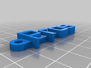 pros organization customized 3d print model - Mito3D