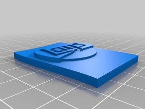chips Schilder & logos Chips legt 3d print model - Mito3D