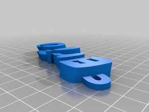 nombre 3d - enrique organizzazione su misura 3d print model - Mito3D