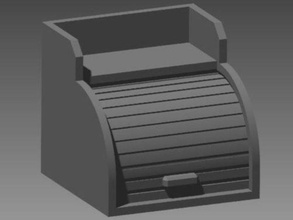 roll-top-case de l'organisation rolltopbox 3d print model - Mito3D