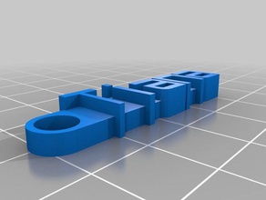 tiana organização personalizado 3d print model - Mito3D