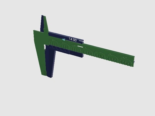 carte de crédit l'étrier outils étrier mesure instruments 3D print model - Mito3D