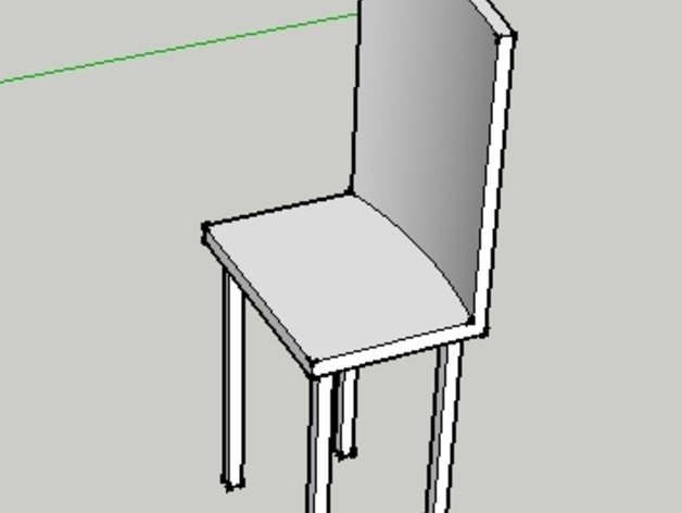 weird chair model furniture 3D print model - Mito3D