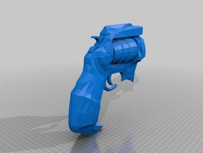 el destino de la espina cañon mano props 3d print model - Mito3D