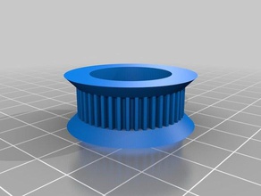 gt2 pulley 608 bearing 3d printer parts customized 3d print model - Mito3D