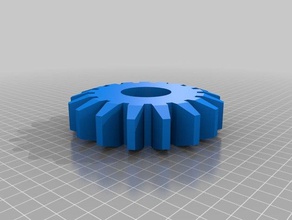 my customized basic gear 3d printing 3d print model - Mito3D