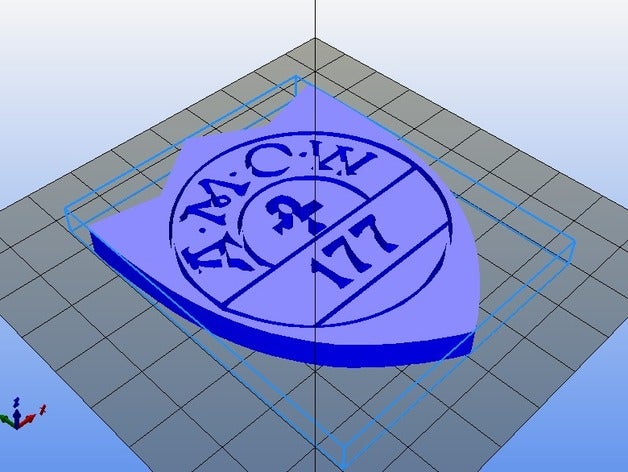 ankh-morpork city reloj insignia del mundodisco props insignias 3D print model - Mito3D