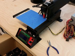 pantalla lcd printbot de metal simple Impresora 3d accesorios printrbot ramp14 reprap vicente 3d print model - Mito3D