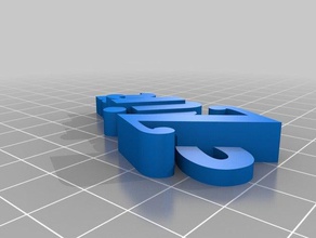 zaira organización personalizado 3d print model - Mito3D