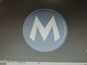 mario s logo games 3d print model - Mito3D