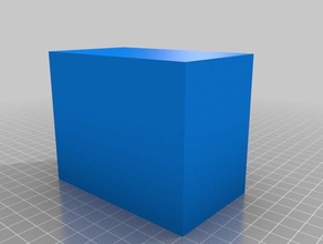 centercube openscad module centered cube center scad 3d print model - Mito3D