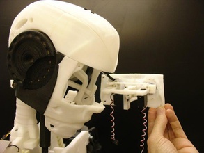 inmoov olho mecanismo robótica Toque em 3d bfb gael hairygael langevin myrobotlab impresso prótese 3d print model - Mito3D
