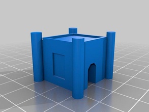 castelo 3d impressão mouse esquadrão 3d print model - Mito3D
