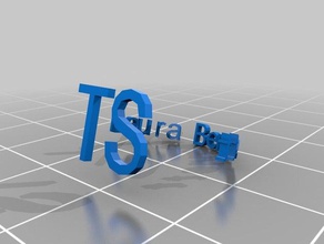 laura ts yüzük özelleştirilmiş 3d print model - Mito3D