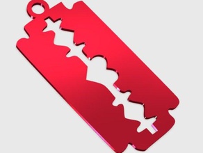 lama ciondolo gioielli 3d blade portachiavi easy print il pendente dei keyblade i 3d print model - Mito3D