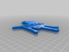 dora keychain keychains customized 3d print model - Mito3D