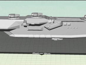 hiigaran destruidor remasterizada veículos natal homeworld 2 nave espacial 3d print model - Mito3D