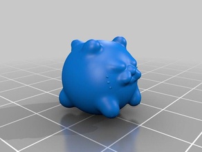 kedi 3d baskı heykel gl testleri 3d print model - Mito3D
