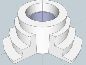 3-size spool holder 3d printer accessories felix filamentholder 3d print model - Mito3D