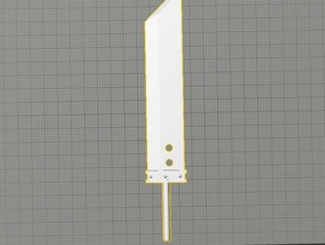 buster de la cuchilla modelos final fantasy 7 3d print model - Mito3D