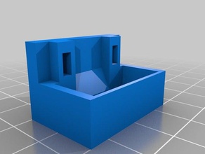magnetic lock 3d enclosure funiture door printer accessories holder magnet 3d print model - Mito3D