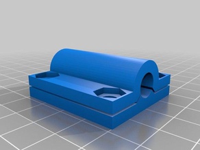 özelleştirilmiş yastık blok 2 makine araçları 3d print model - Mito3D
