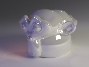 dos cabezas de suzanne las esculturas ape 3d print model - Mito3D