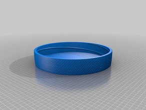 gb 4 my customized container knurled lid containers 3d print model - Mito3D