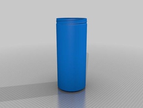gb 7 my customized container knurled lid containers 3d print model - Mito3D