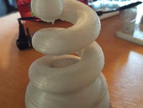 spiral bong 3d printing pipe smoke swirl 3d print model - Mito3D