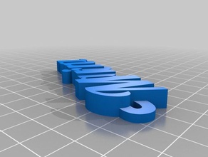 marina-chave organização personalizado 3d print model - Mito3D