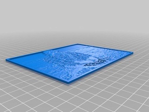 nida Arte en 2d personalizado 3d print model - Mito3D