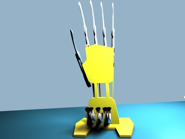 le type de l'écrivain robot à la main d'autres 3d modèle printbot robotique jouet 3D print model - Mito3D
