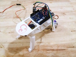 arduino walker-bot robotics educational robots 3d print model - Mito3D