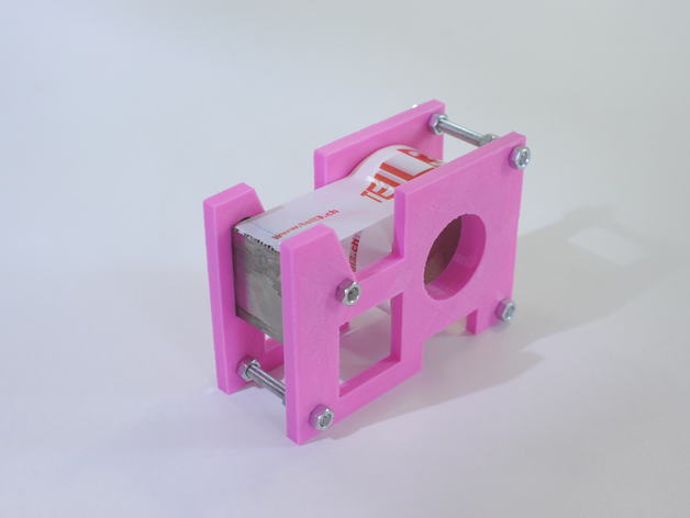 tape dispenser 50mm office tool 3D print model - Mito3D