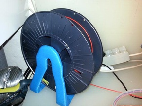 filament duck remix thin large spools 3d printer accessories holder spool stand 3d print model - Mito3D
