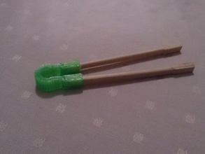palillos de madera final los hogares suministros niños fideos sashimi sushi 3d print model - Mito3D