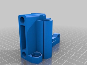 prusa i3 x-end-motor 3d printer parts rework 3d print model - Mito3D