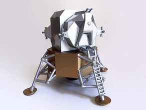 apollo lem vehicles nasa space spacecraft 3d print model - Mito3D