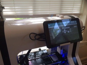 robo 3d matter controller holder bracket printer parts mounting robo3d robo3dprinter r1 tablet 3d print model - Mito3D