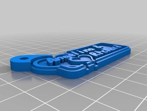 angierichard2 keychains customized 3d print model - Mito3D