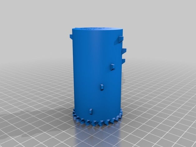 mr sandman music box cylinder mechanical toys customized 3D print model - Mito3D