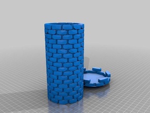 meu personalizados torre 20 edifícios e estruturas personalizado 3d print model - Mito3D