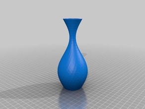 özelleştirilmiş dalgacık vazo jeneratör ym benim matematik sanatı 3d print model - Mito3D