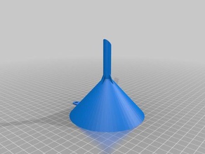 my customized funnel kitchen & dining 3d print model - Mito3D